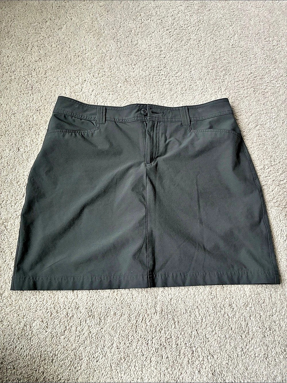 Eddie Bauer Adventurer 2.0 Skort Gray Size 8